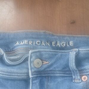 American Eagle Outfitters High Rise Blue Jeans